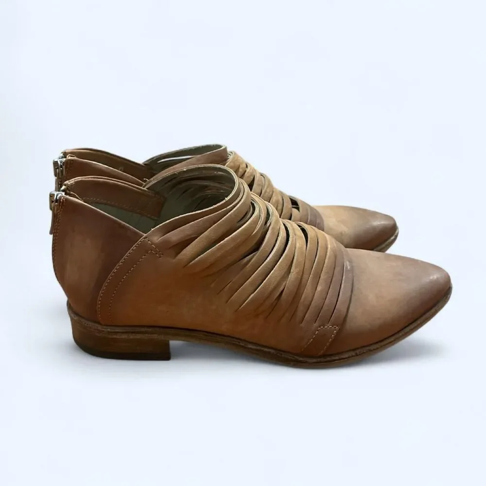 Free-people Women's Tan and Brown Boots